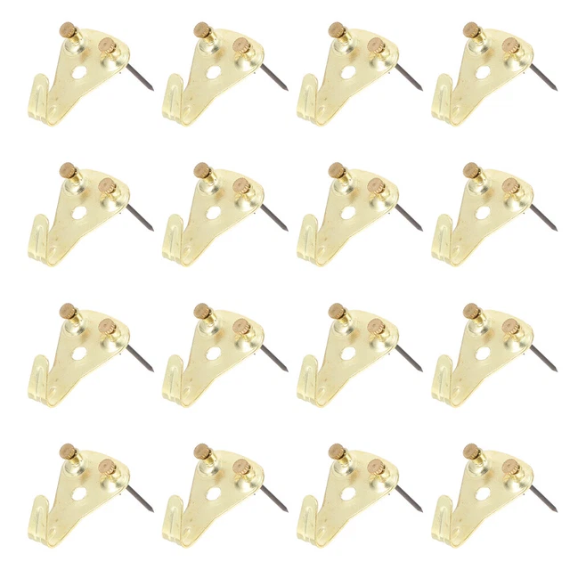 Laffeya Set Di Ganci Per Quadri A Dente Di Sega - 4 Pezzi Con Strisce Adesive, Livella E Chiodi, Fino A 2,3 Kg, Senza Danni