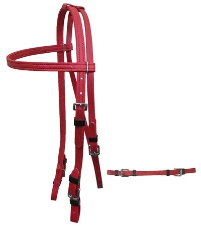 Jacks 4337-TN Thoroughbred Beta Bridle, Tan