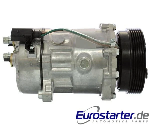 KLIMAKOMPRESSOR NEU EUROSTARTER OE-Ref. SD7V16-1278 für Volkswagen EUR ...