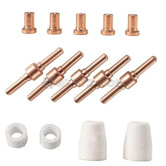 Set Di Accessori 14 Pz Ugelli Elettrodi Per Taglierina Al Plasma Plc40 Scheppach