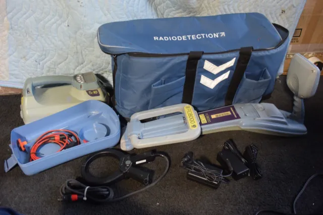 Radiodetection Locator  Set Model RD8000 PTLM/TX10 with Inductive Clamp