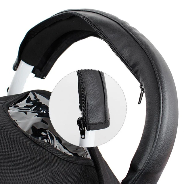 Stroller Handle Cover Pushchair Armrest Case Protective Cover Pu Protective