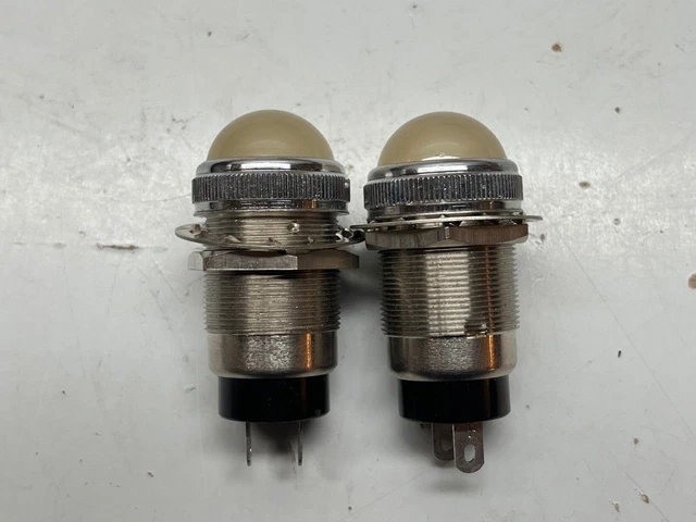 2 Dialight Panel Indicator Lights