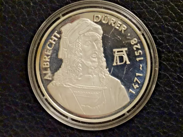 Uganda 1000 Shilling Albrecht Dürer 1471- 1528 2001 Silber PP 