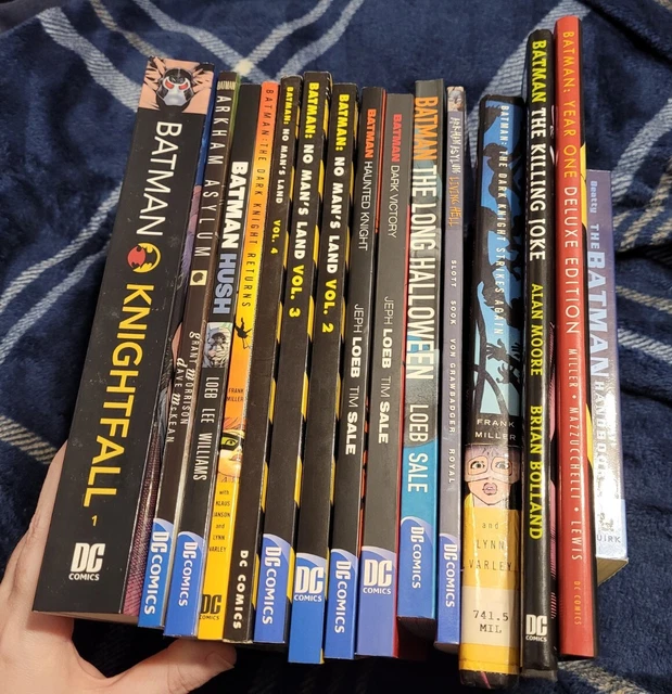 batman graphic novel lot