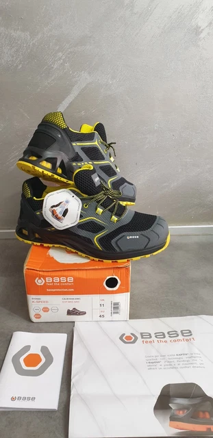 Scarpe antinfortunistiche Base K-Speed B1004C S1P HRO SRC leggere e traspiranti