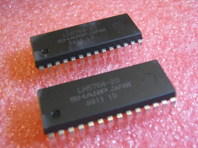 LH5764-20 Lot of 2 NOS Pieces from Sharp