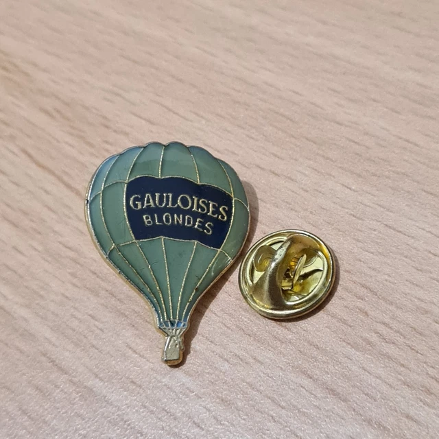Broche Pin Badge Primagaz Tricolore Montgolfière - Ancienne, En Très Bon état, Signée B1
