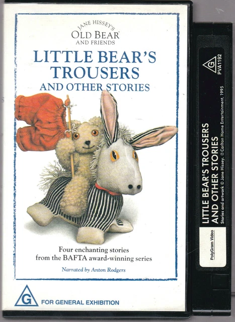 RARE VHS Video Tape LITTLE BEAR'S TROUSERS and Other Stories Small Box