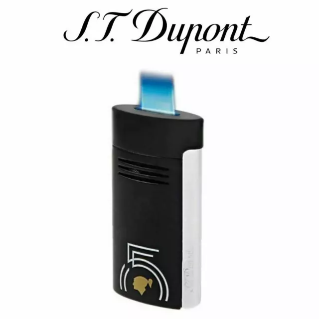 St Dupont Cohiba 55Th Anniversary Megajet Cigar Lighter Black Torch 020055 20055