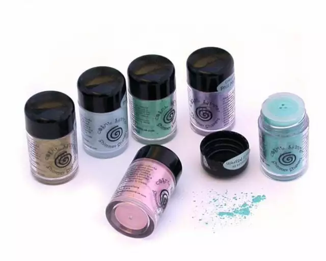 Cosmic Shimmer - Mica Pigment Powder Shakers - Set of 6 Colours, Free UK Postage