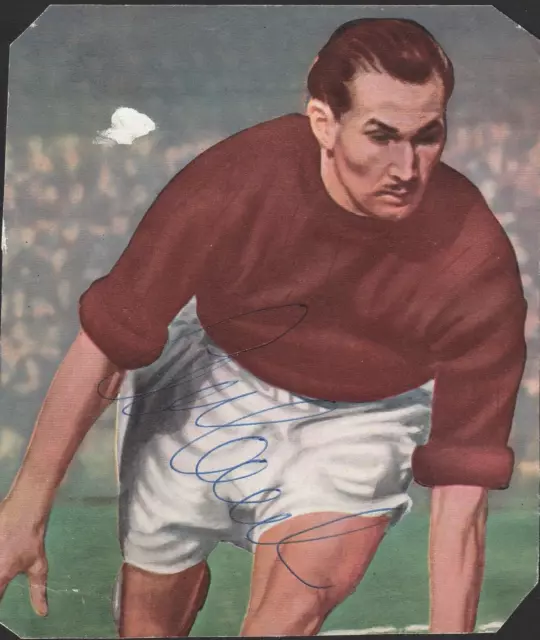 GIL MERRICK BIRMINGHAM CITY ENGLAND autografo originale foto firmata