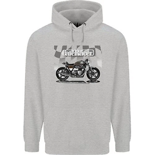 Felpa con cappuccio Cafe Racer moto motociclista bambini bambini 8