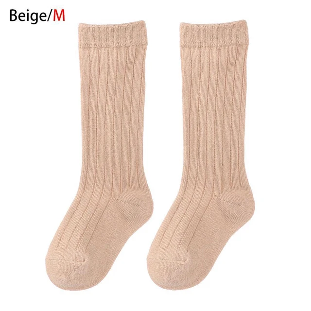 Toddler Leg Warmer Calzini di cotone Calzini per bambini Caldo invernale 7
