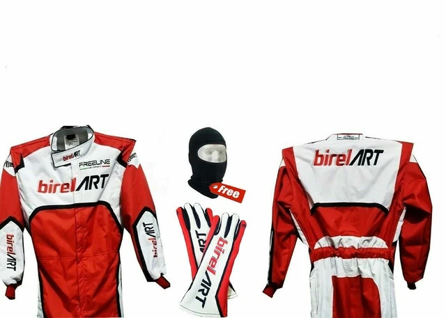 Combinaison Karting OMP KS 3 ART CIK FIA Niveau 2 Noir Rouge sur