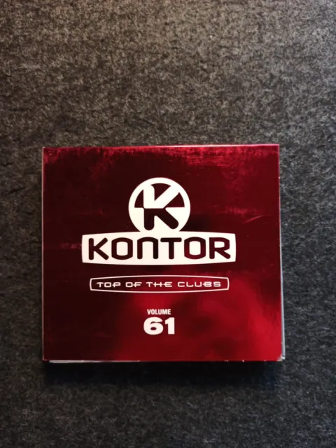 KONTOR - Top Of The Clubs - Volume 61 (3 CDs) guter Zustand !