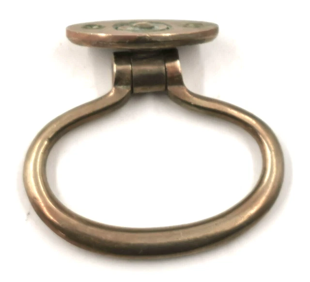 Ancienne Poignée De Bride Argent Alpaga 5/8" Avec Vis Chicago - équitation - Mexique