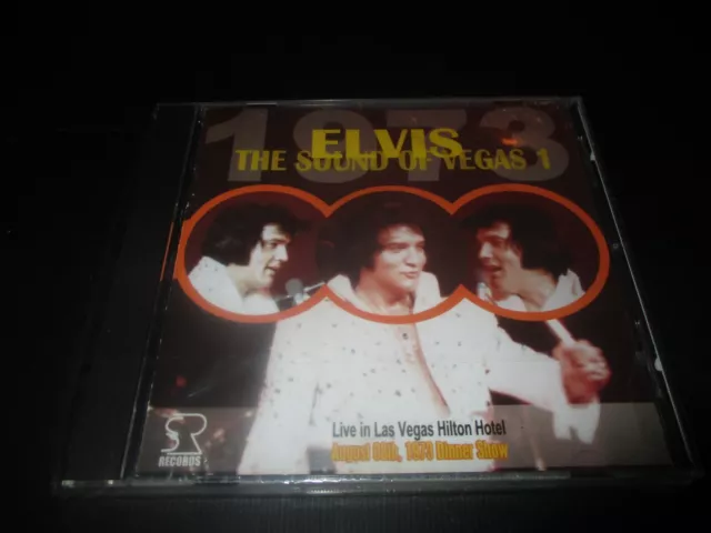 RARE! CD "ELVIS PRESLEY : THE SOUND OF VEGAS, VOLUME 1" 8 aout 1973 Las Vegas Hi