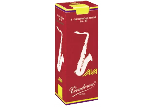 Anche de saxophone ténor Sib/Bb Vandoren JAVA RED - boite de 5 anches