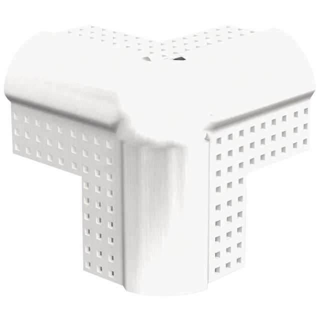 Clarkdietrich 90 Deg Vinyl 3-Way Corner Cap 90339 Clarkdietrich 90339