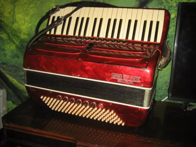 SOPRANI AMPLIPHONIC LIDO professional accordion 300.00 PicClick