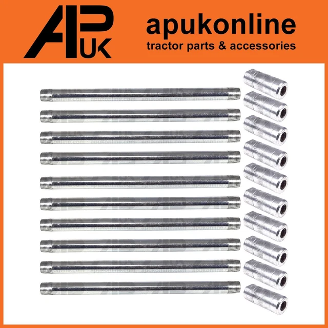 CXtech 10pcs Raccordo Accoppiatore Rapido Compressore, 1/4BSP Raccordo