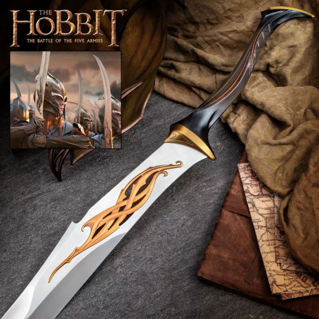 48" The Hobbit Steel Mirkwood Infantry Sword Elven Lord of the Rings LOTR Movie