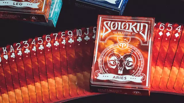 Solokid Constellation Séries V2 (Aries) Playing Cartes Par Co 2