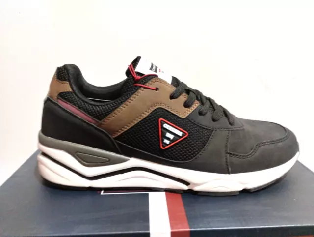SCARPE CARRERA UOMO Sneakers Sportive Taglia 40 nero marrone