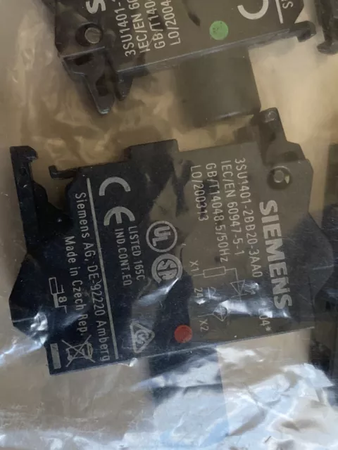 LED Element Siemens SIRIUS ACT 3SU1401-1BB40-3AA0 4Assorted See Pictures