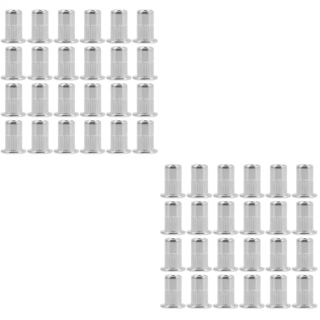80 pz dadi filettatura rivetto kit strumenti dado inserti rivetto dado strumento