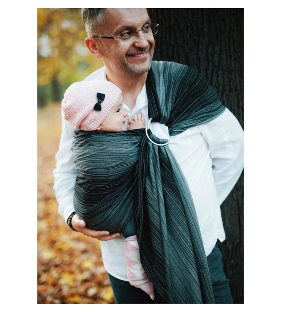 Little Frog Ring Sling - Hematit - taille M (2,1 m)