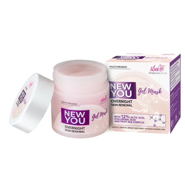 IBA Advanced Activs Youth Preserve New You Overnight Skin Renewal Gel Mask (100