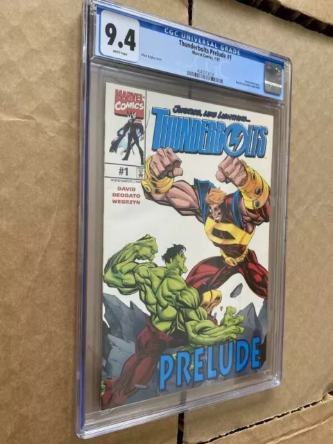 Thunderbolts Prelude 1 Cgc 9.4 ( Hulk 449) 2