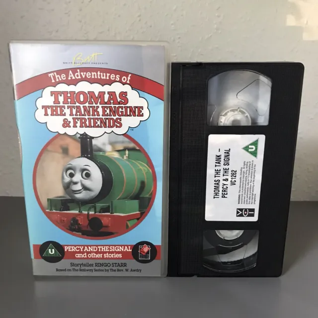 THOMAS THE TANK Engine & And Friends - Vhs Video - Percy And The Signal ...