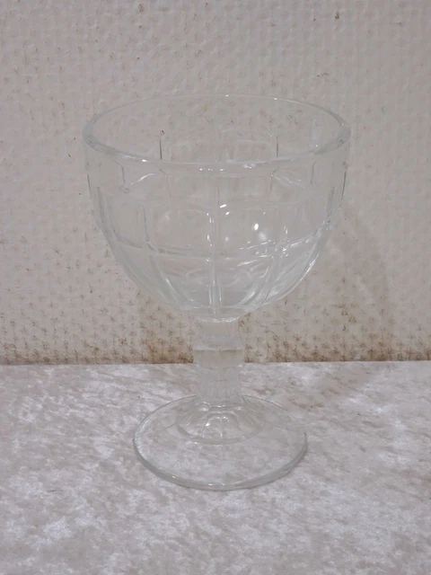 Htreds - XL Berliner Blanc Verre à Bière Molle Verre Moulé - Vintage