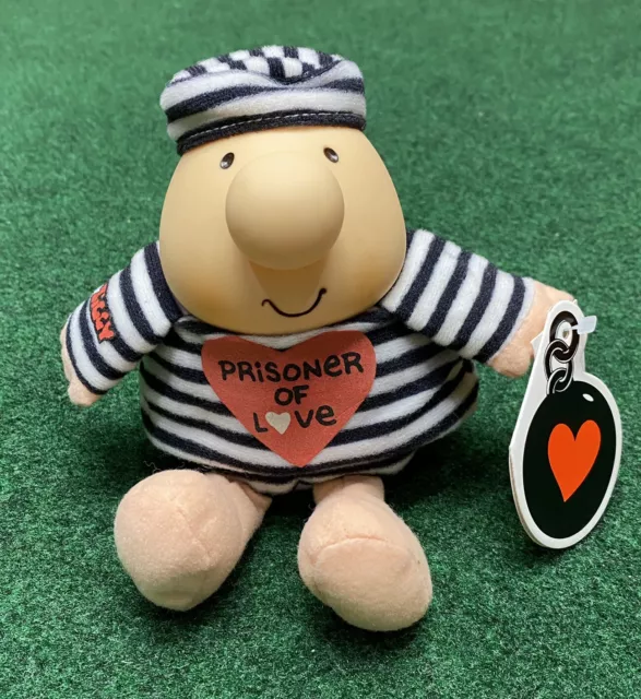 Vintage ZIGGY Prisoner of Love American Greetings 1993 Plush with Valentine Tag