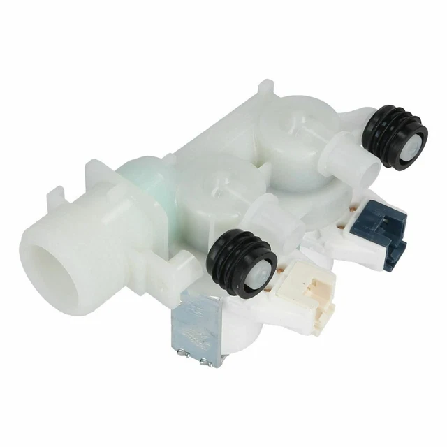 Électrovanne Double à Connecteurs Pour Lave-linge Indesit - Réf C00110333, Neuve, Compatible Nombreux Modèles
