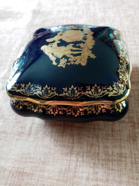 Boîte à Bijoux En Porcelaine - Comme Neuf - Occasion