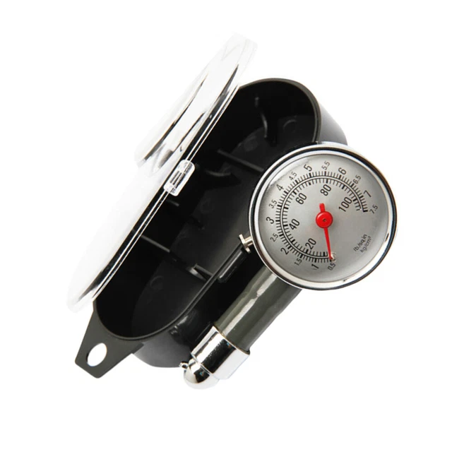 Misuratore di pressione pneumatici vintage Schrader in