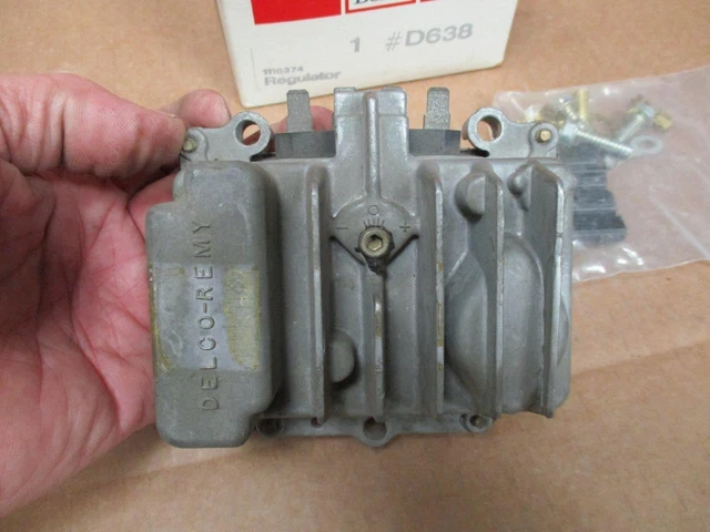 DELCO REMY D638 1116374 NOS 100 Amp Voltage Regulator $113.58 - PicClick CA