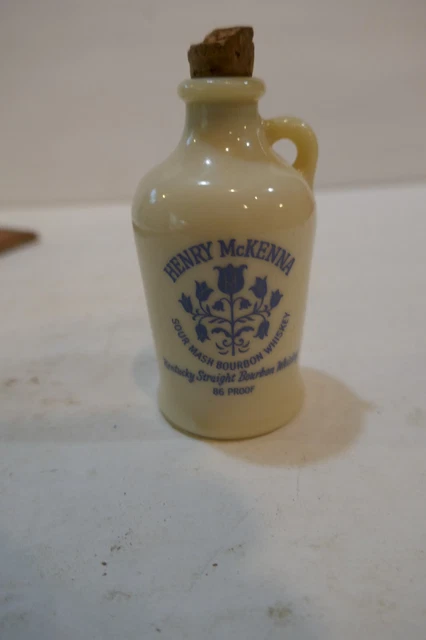 Antique SMALL SIZE Henry McKenna Whiskey  Bottle  Kentucky