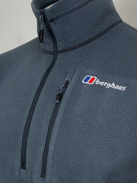 Berghaus | Prism Half Zip Micro Fleece Jacket Large (Grey) Outdoors Walking
