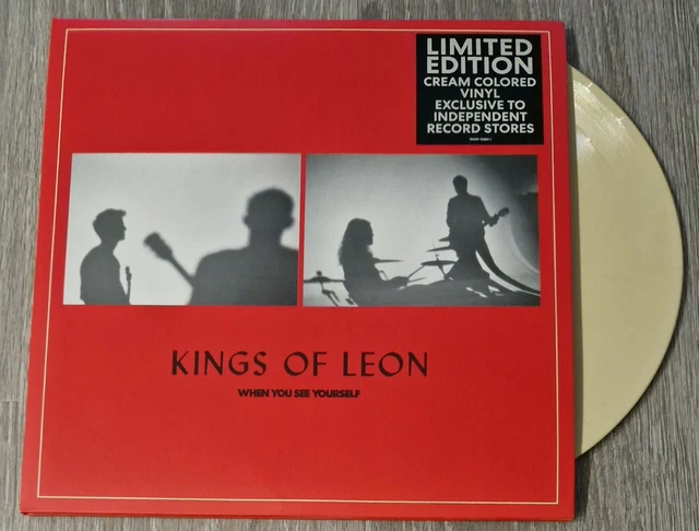 Kings Of Leon When You See Yourself CREAM Vinyl LP