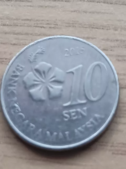 Malaysia Coin, 10 Sen, 2015