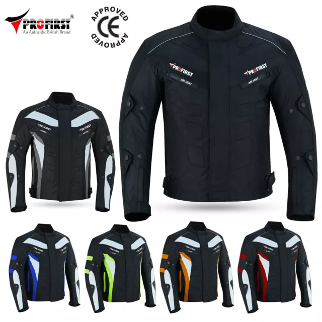 Men Motorcycle Jacket Motorbike Textile Jacket Waterproof Armoured Bike Jackets