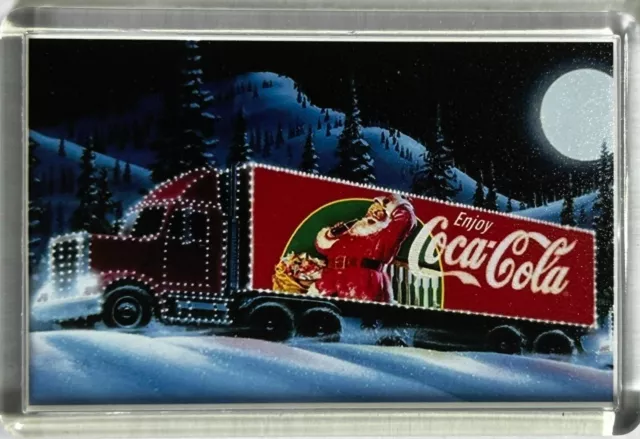 Coca Cola Christmas Fridge Magnet #2