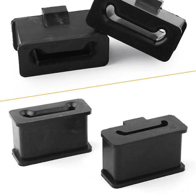 Supporto supporti marmitta in gomma supporto staffa appendiabiti isolante per motore Harley Touring