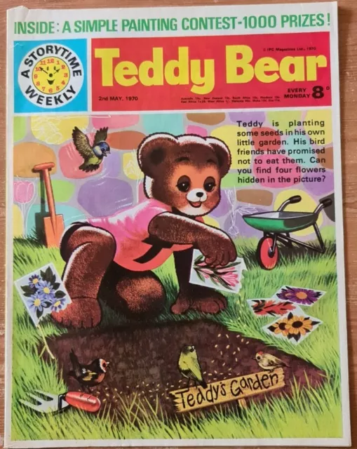 Teddy Bear Comic (1970) May 2nd. Fine Copy. Fleetway Publications.