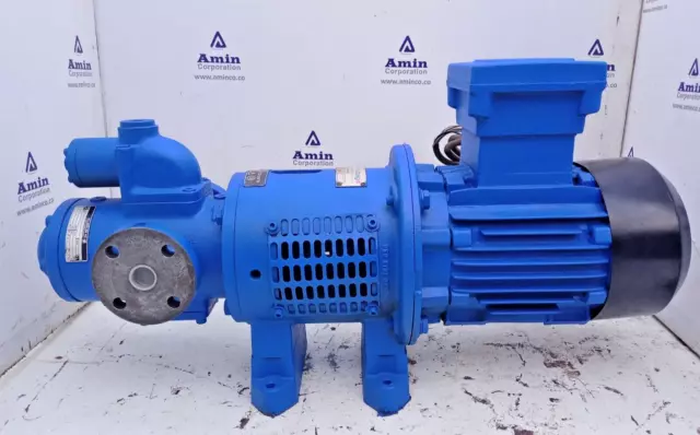 Allweiler Ag SNF40 AR54 U8BS-W35 Triplo Vite Pompa Con Weg Fiamma a Prova Motore